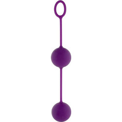 ToyJoy Rock & Roll Κολπικές Μπάλες Σιλικόνη Γυάλινες PVC Βινύλιο Μωβ