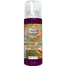 Maxi Decor 039 Aubergine Ακρυλικό Χρώμα Ζωγραφικής 130ml