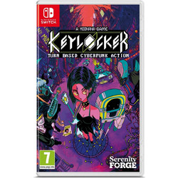 Keylocker Turn Based Cyberpunk Action Nintendo Switch