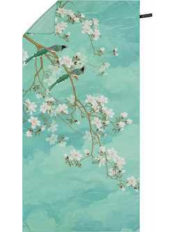 Kentia Resort 263 Πετσέτα Θαλάσσης Microfiber Πράσινο Mint 80x160cm