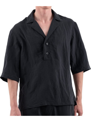 Vittorio Artist Arande Ανδρικό Πουκάμισο Overshirt Μαύρο 300-26