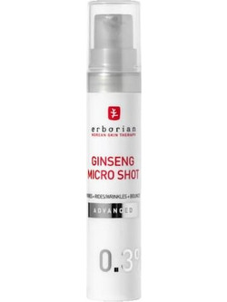 Erborian Ginseng Micro Shot 0.3 Αντιγηραντικό Ενυδατικό Serum Προσώπου με Κολλαγόνο 10ml