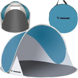 Trizand Τέντα Παραλίας Pop Up Γαλάζια 140x100x70cm 14599