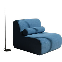 Stewe Home Πολυθρόνα Μπλε Luma STE-005030-V5707