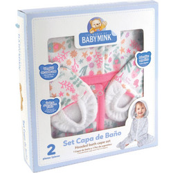 Βaby Mink Σετ Ρούχων για Νεογέννητο Κορίτσι Ροζ 2τμχ