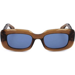 Lanvin LNV629S 208 Γυναικεία Γυαλιά Ηλίου Ορθογώνια Κοκάλινα Καφέ με Μαύρο Φακό