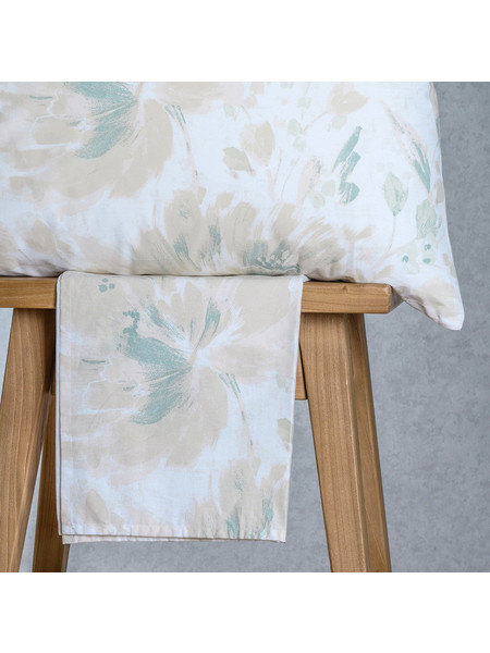 Melinen Σετ Σεντόνια King Size με Λάστιχο 180x200+32 Casual Line Mini Anabelle Aqua