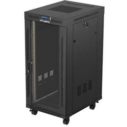 Lanberg FF01-6824-12BL Επιδαπέδια Καμπίνα Rack 24U 60x80x132cm