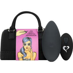 Feelztoys Lace Panty Vibrator Δονητής Εσωρούχου για Ζευγάρια με Τηλεχειριστήριο Μαύρος