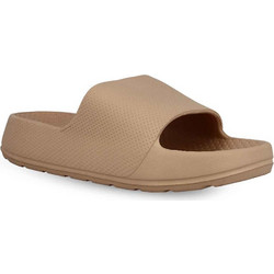 Parex Γυναικείες Παντόφλες Καλοκαιρινές Flatforms Αντιολισθητικές Nude 11827125