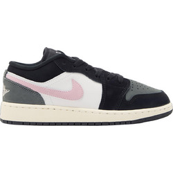 Jordan Air Jordan 1 Low Παιδικά Sneakers Μαύρα Ροζ II1257-006