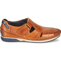 Fluchos James Δερμάτινα Ανδρικά Πέδιλα Κλειστά Ταμπά F9137