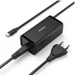Hama 200024 USB-C Φορτιστής Laptop 100W 20V 5A με Ενσωματωμένο Καλώδιο Τροφοδοσίας