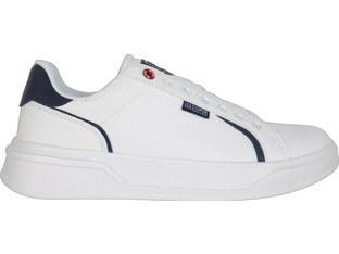 Lee Cooper Roger Denim Ανδρικά Sneakers Λευκά LCM512875-0122