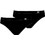 Vamp Ανδρικά Σλιπ Βαμβακερά Μαύρα 2Pack 19862-17862-04502