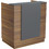 HomeMarkt Karmen Γραφείο Reception Ξύλινο 100x70x110cm HM2155.03