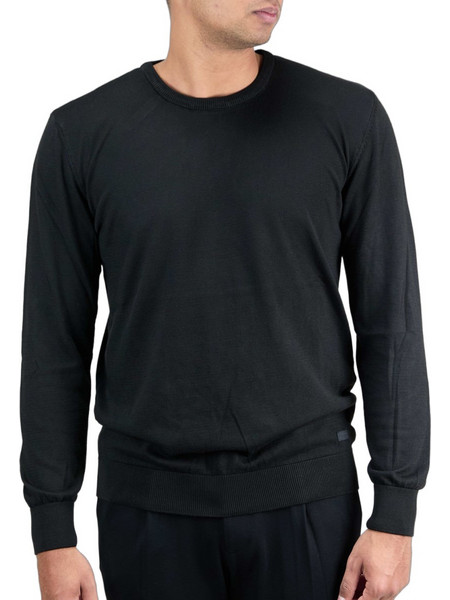 Van Hipster Ανδρική Πλεκτή Μπλούζα Navy Μπλε 718373