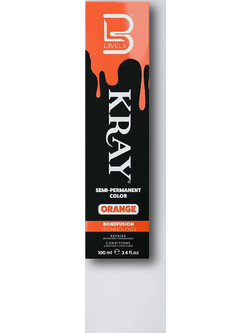 L3VEL3 Kray Orange Ημιμόνιμη Βαφή Μαλλιών 100ml