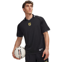 Under Armour 96 Terrace Country Jsy Ανδρική Αθλητική Μπλούζα Polo Μαύρη 6009881-001