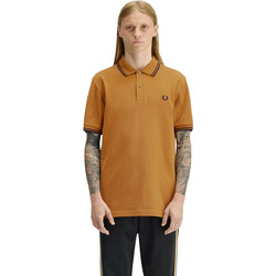 Fred Perry Ανδρική Μπλούζα Polo Κοντομάνικη Πορτοκαλί M3600-T86