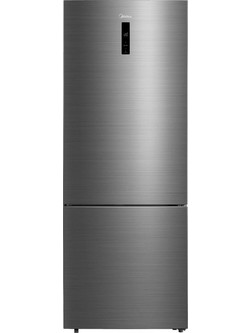 Midea MDRB457FGE46 Ψυγειοκαταψύκτης 330lt No Frost Υ186xΠ59.5xΒ57.1cm Inox
