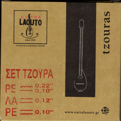 Extra Laouto Classic Σετ 4 Χορδές Τζουρά 10-22" Extra Light Tension