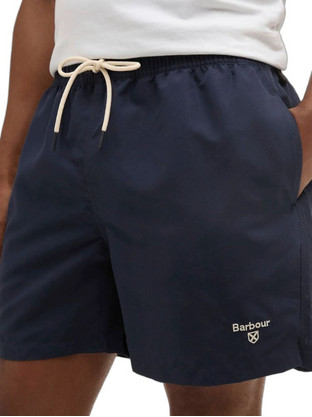 Barbour Ανδρικό Μαγιό Σορτς Navy Μπλε MSW0102-NY91