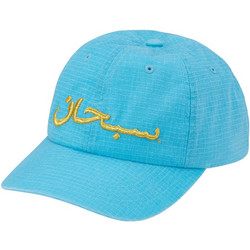 Supreme Ανδρικό Καπέλο Jockey Υφασμάτινο Τιρκουάζ 6PANEL