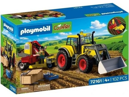 Playmobil Country Large Tractor with Potato Collector για 4+ Ετών 72161