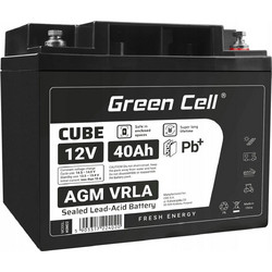 Green Cell Cube Μπαταρία VRLA-AGM 12V 40Ah