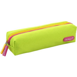 Keyroad Κασετίνα Βαρελάκι με 2 Θήκες Lime KR-972221