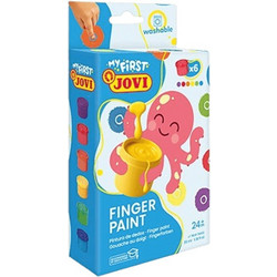Jovi Washable Σετ Δακτυλομπογιές 6x35ml 226.033282