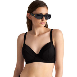 BLU4U Bikini Top Μαύρο 26366091D-02