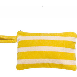 Kentia Puerto 03 Γυναικείο Νεσεσέρ Παραλίας 28x19cm Κίτρινο