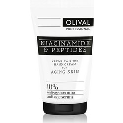 Olival Professional Niacinamide & Peptides Αντιγηραντική Κρέμα Χεριών 50ml