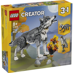 Lego Creator Forest Animals Gray Wolf για 8+ Ετών 31393