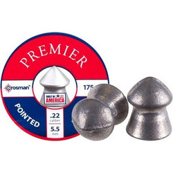 Crosman Pointed Βολίδες Pellets Αεροβόλου 5.5mm Μολυβένιες 0.92g / 14.3gr 175τμχ 1000576