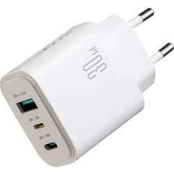 Joyroom JR-TG6 Φορτιστής χωρίς Καλώδιο με Θύρα USB-A & Θύρα USB-C 30W