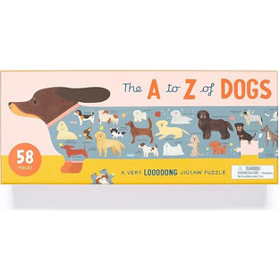 Παιδικό Puzzle The A to Z of Dogs 58 Κομμάτια