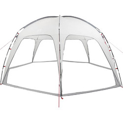 vidaXL Τέντα Παραλίας Γκρι 525x525x255cm 4100645