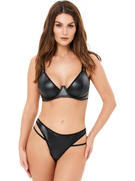 KOTEK Blackelia Σετ Sexy Εσώρουχα Μαύρα KO-6007