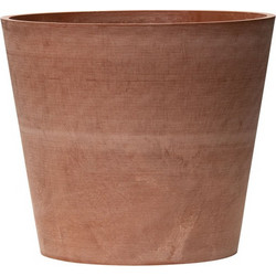 ArtPlast Γλάστρα Στρογγυλή Πλαστική Κεραμιδί 75x64cm ATC.075.SB.CO