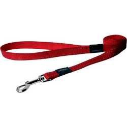 Rogz Utility Λουρί Σκύλου έως 14kg 1.8m x 11mm Κόκκινο