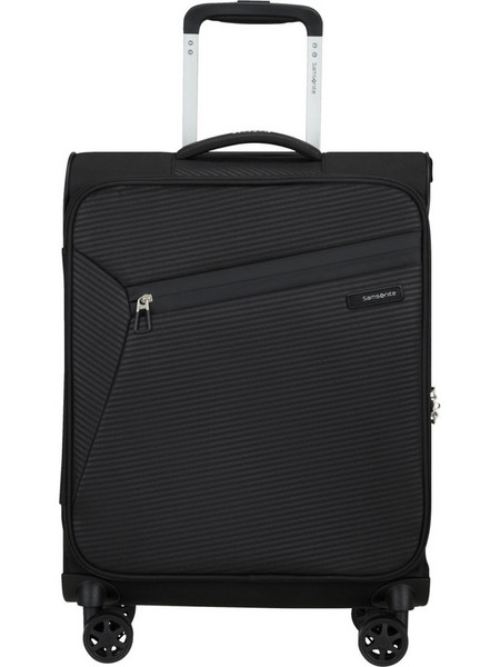 Samsonite Litebeam 140126-1041 Βαλίτσα Καμπίνας 55x40x20cm με 4 Ρόδες Μαύρη