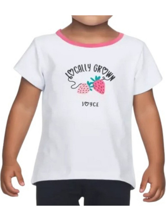 Joyce Παιδικό T-Shirt Κοντομάνικο Λευκό 26115013