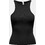 Only Γυναικείο Καλοκαιρινό Top Ριπ Μαύρο 15319384C