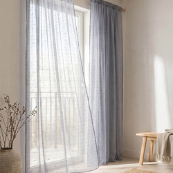 Premier Κουρτίνα Παραθύρου με Τρέσα 140x270 Rafaela 20.00.12381 Grey
