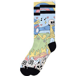 American Socks Cute Chaos Ανδρικές Κάλτσες Ψηλές με Σχέδια Πολύχρωμες AS525