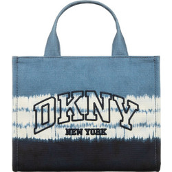 DKNY Γυναικεία Τσάντα Χειρός Υφασμάτινη Γαλάζια R61AGR57-AO9