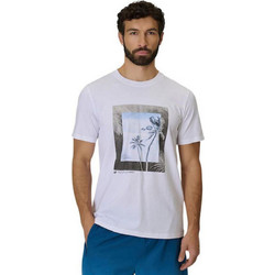 4F Ανδρικό Αθλητικό T-Shirt Λευκό 4FWSS26TTSHM3034-10S